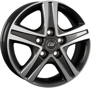 BORBET CWD Anthracite Dark / Polished