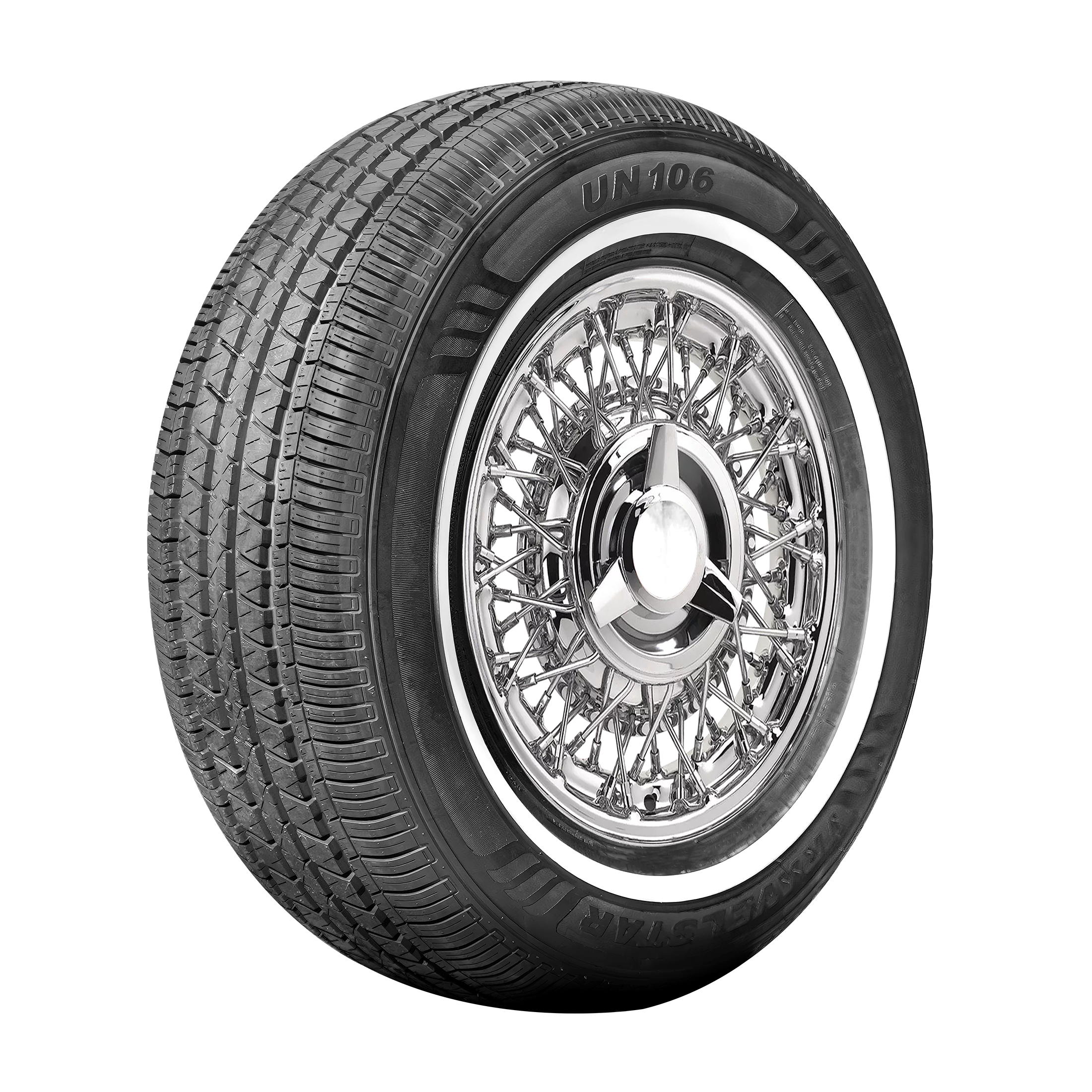 Travelstar Classic Radial UN106 Valkosivu 18 mm 185/75-14 S Travelstar Classic Radial UN106 Valkosivu 18 mm 185/75-14 S