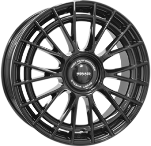 MONACO WHEELS GP12 Gloss Black MONACO WHEELS GP12 Gloss Black