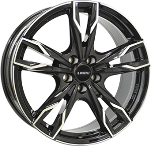 IT WHEELS GINA Gloss Black / Polished IT WHEELS GINA Gloss Black / Polished