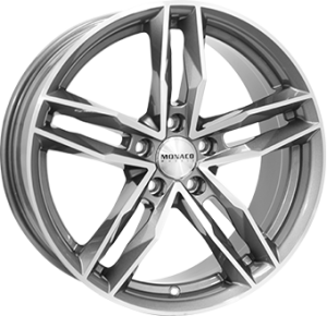 MONACO WHEELS RR8M Anthracite / Polish MONACO WHEELS RR8M Anthracite / Polish