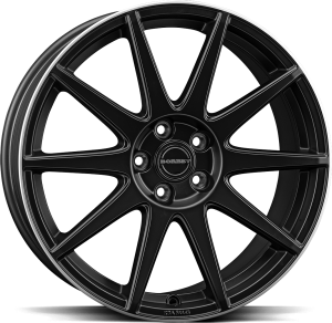 Borbet GTX Black Matt Rim Silv Borbet GTX Black Matt Rim Silv