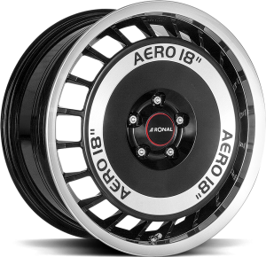 Ronal R50 AERO Black Front Cut Ronal R50 AERO Black Front Cut